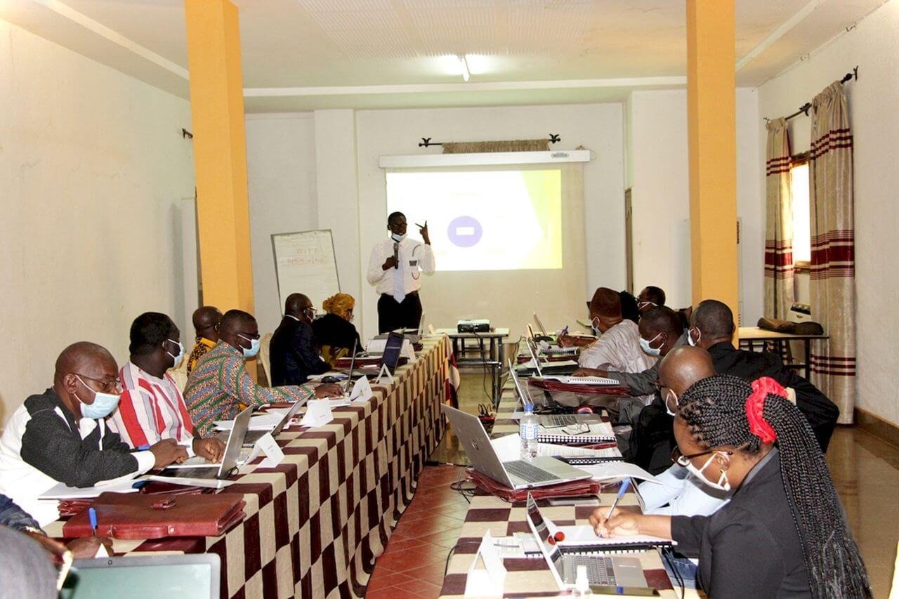 Séminaire de formation ' Gestion axée sur les résultats, indicateurs de performance et suivi de projets et programmes de développement ', réalisé du 1er au 5 mars 2021 à Ouagadougou, au Burkina Faso