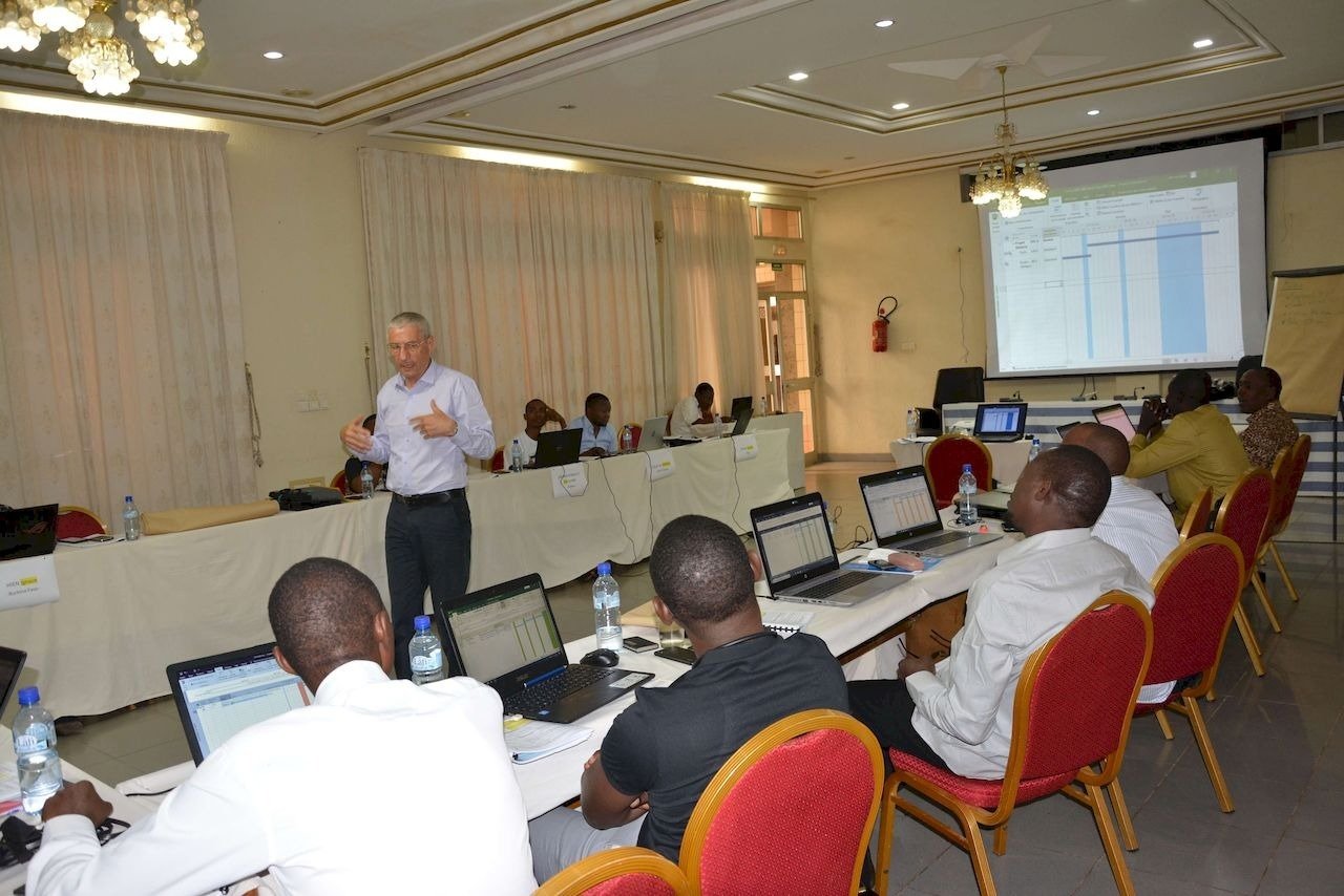 Séminaire de formation ' planification et suivi de projets avec Microsoft Project', réalisé du 5 au 9 août 2019 à Ouagadougou, au Burkina Faso